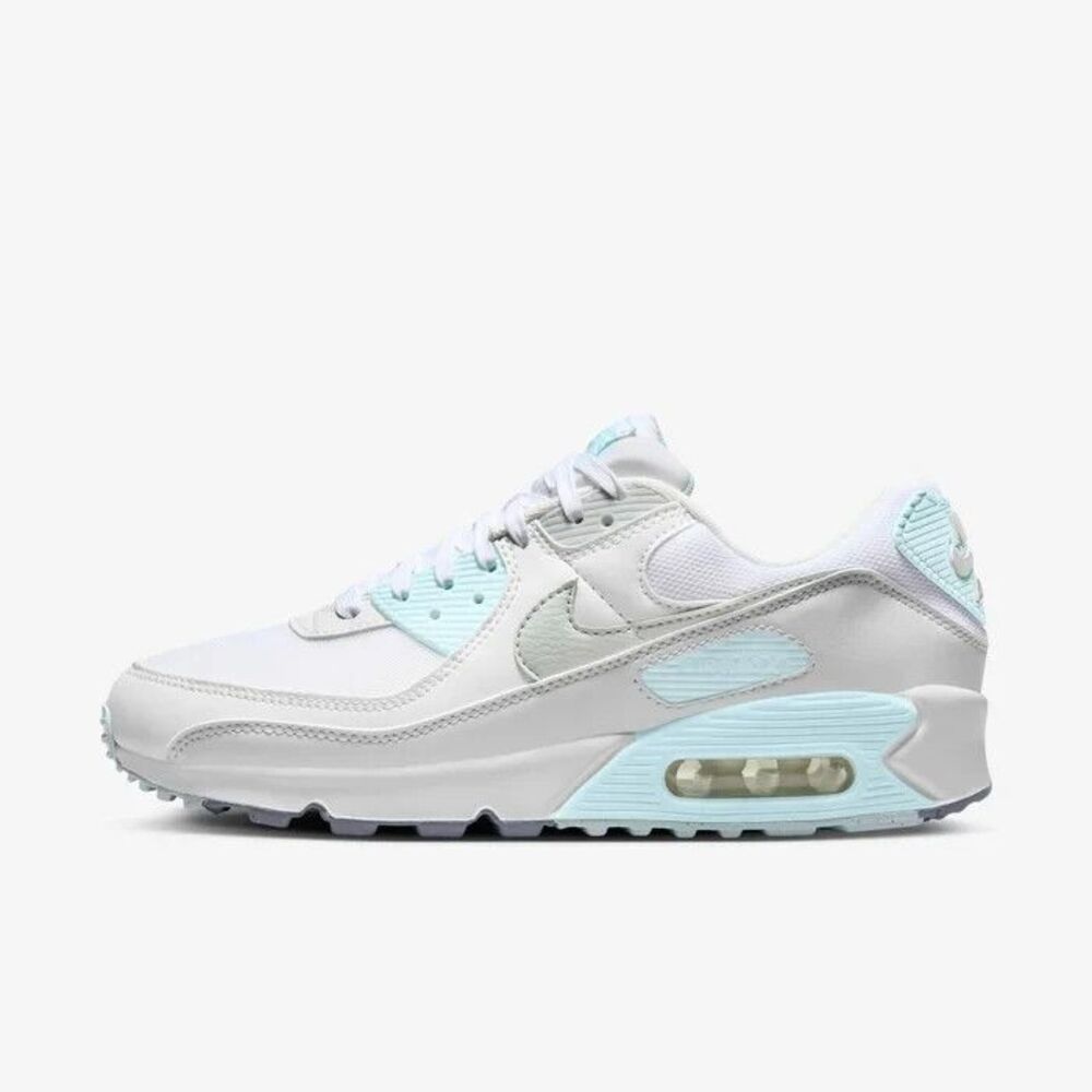 [NEW] Women's Nike‎ Air Max 90 Shoes White DH8010-104